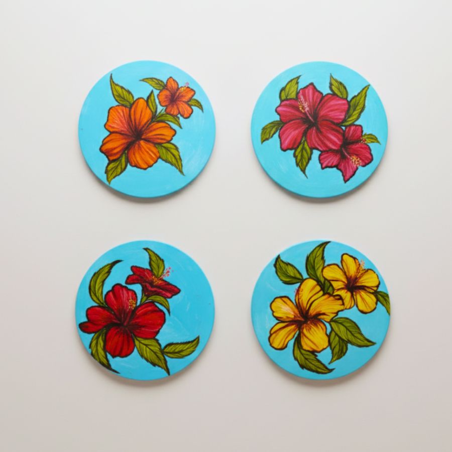 wall plates painted by shivangi shubham