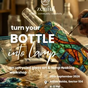 Bottle to Lamp: Glass Art Workshop | Zenful